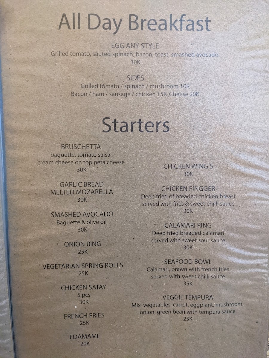 Menu Sami Warung & Bar Ii - Panestanan Ubud-10